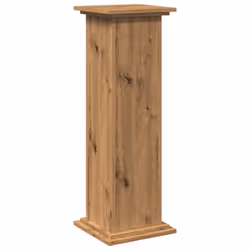 vidaXL Display Stand with Storage Plant Stand Artisan Oak Engineered Wood - Additional view 7
