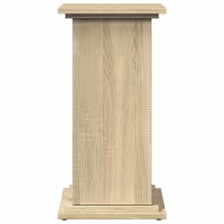 vidaXL Display Stand with Storage Plant Stand Shelf Sonoma Oak Engineered Wood - Additional view 4