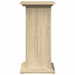 vidaXL Display Stand with Storage Plant Stand Shelf Sonoma Oak Engineered Wood - Additional view 6
