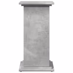 vidaXL Display Stand with Storage Plant Stand Concrete Grey Engineered Wood - Additional view 4