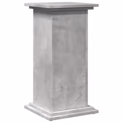 vidaXL Display Stand with Storage Plant Stand Concrete Grey Engineered Wood - Additional view 7