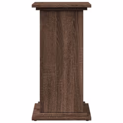 vidaXL Display Stand with Storage Plant Stand Shelf Brown Oak Engineered Wood - Additional view 4