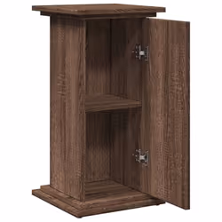 vidaXL Display Stand with Storage Plant Stand Shelf Brown Oak Engineered Wood - Additional view 5
