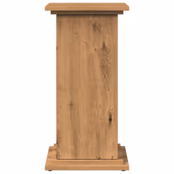 vidaXL Display Stand with Storage Plant Stand Artisan Oak Engineered Wood - Additional view 4