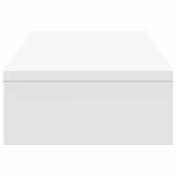vidaXL Monitor Stand Computer Monitor Riser Adjustable White Engineered Wood - Additional view 4