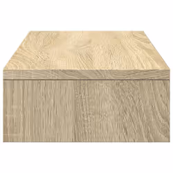 vidaXL Monitor Stand Adjustable Computer Riser Sonoma Oak Engineered Wood - Additional view 4