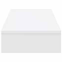vidaXL Monitor Stand Riser Computer Stand Office Display Stand Engineered Wood - white, 100 x 27 x 10 cm - Additional view 4