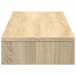 vidaXL Monitor Stand Riser Computer Stand Office Display Stand Engineered Wood - sonoma oak, 100 x 27 x 10 cm - Additional view 4