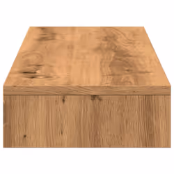 vidaXL Monitor Stand Riser Computer Stand Office Display Stand Engineered Wood - artisan oak, 100 x 27 x 10 cm - Additional view 4
