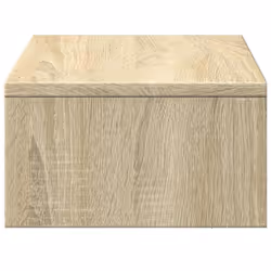 vidaXL Monitor Stand with Drawers Monitor Riser Sonoma Oak Engineered Wood - Additional view 5