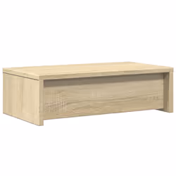 vidaXL Monitor Stand with Drawers Monitor Riser Sonoma Oak Engineered Wood - Additional view 6