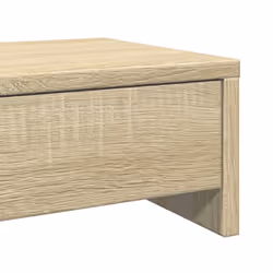 vidaXL Monitor Stand with Drawers Monitor Riser Sonoma Oak Engineered Wood - Additional view 7