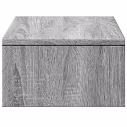 vidaXL Monitor Stand with Drawers Monitor Riser Grey Sonoma Engineered Wood - Additional view 5