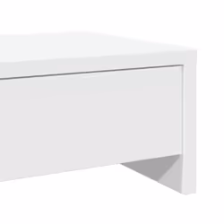 vidaXL Monitor Stand with Drawers Monitor Riser Display Stand Engineered Wood - white - Additional view 7