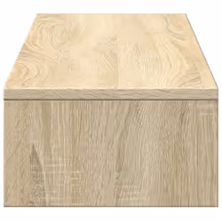 vidaXL Monitor Stand with Drawers Monitor Riser Display Stand Engineered Wood - sonoma oak - Additional view 5
