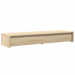 vidaXL Monitor Stand with Drawers Monitor Riser Display Stand Engineered Wood - sonoma oak - Additional view 6