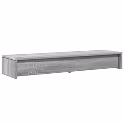 vidaXL Monitor Stand with Drawers Monitor Riser Display Stand Engineered Wood - grey sonoma - Additional view 6