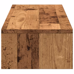 vidaXL Monitor Stand with Drawers Monitor Riser Display Stand Engineered Wood - old wood - Additional view 5