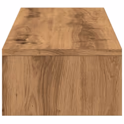 vidaXL Monitor Stand with Drawers Monitor Riser Display Stand Engineered Wood - oak - Additional view 5