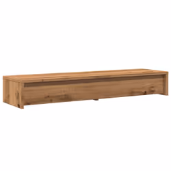 vidaXL Monitor Stand with Drawers Monitor Riser Display Stand Engineered Wood - oak - Additional view 6