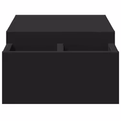 vidaXL Monitor Stand with Storage Monitor Stand Display Stand Engineered Wood - black, 70 x 27 x 15 cm - Additional view 4