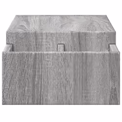 vidaXL Monitor Stand with Storage Monitor Stand Display Stand Engineered Wood - grey sonoma, 70 x 27 x 15 cm - Additional view 4