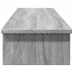 vidaXL Monitor Stand Computer Stand Display Stand Grey Sonoma Engineered Wood - Additional view 4