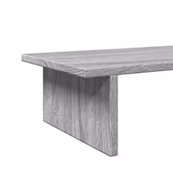 vidaXL Monitor Stand Computer Stand Display Stand Grey Sonoma Engineered Wood - Additional view 6