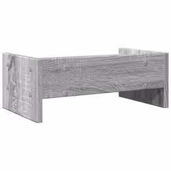 vidaXL Monitor Stand Desk Riser Computer Stand Display Stand Engineered Wood - grey sonoma - Additional view 5