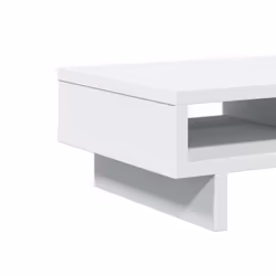 vidaXL Monitor Stand Computer Stand Display Riser Stand White Engineered Wood - Additional view 6