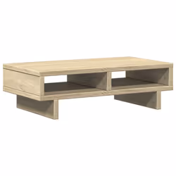 vidaXL Monitor Stand Computer Stand Display Stand Sonoma Oak Engineered Wood - Additional view 5