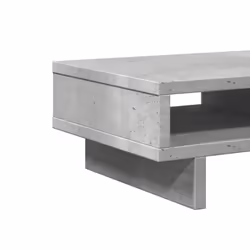 vidaXL Monitor Stand Computer Monitor Riser Concrete Grey Engineered Wood - Additional view 6