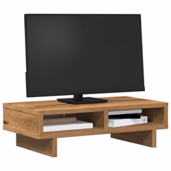 vidaXL Monitor Stand Computer Stand Display Stand Artisian Oak Engineered Wood