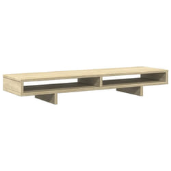 vidaXL Monitor Stand Computer Stand Display Stand Engineered Wood - sonoma oak