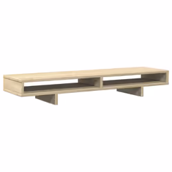 vidaXL Monitor Stand Computer Stand Display Stand Engineered Wood - sonoma oak - Additional view 5
