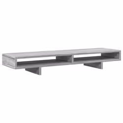 vidaXL Monitor Stand Computer Stand Display Stand Engineered Wood - grey sonoma