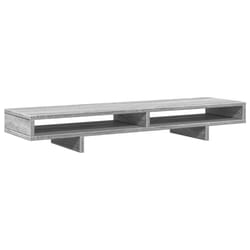 vidaXL Monitor Stand Computer Stand Display Stand Engineered Wood - grey sonoma