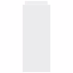 vidaXL Desk Organiser Adjustable File Desktop Shelf White Engineered Wood - Additional view 4