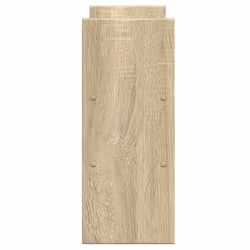 vidaXL Desk Organiser Adjustable File Desktop Shelf Sonoma Oak Engineered Wood - Additional view 4