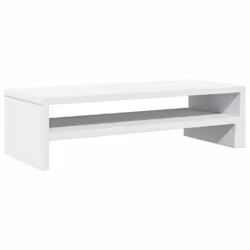 vidaXL Monitor Stand Riser Computer Stand Display Stand White Engineered Wood - Additional view 5