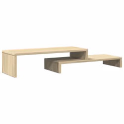 vidaXL Monitor Stand Computer Stand Display Stand Sonoma Oak Engineered Wood - Additional view 4