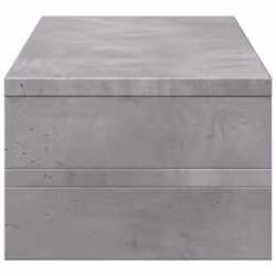 vidaXL Monitor Stand Monitor Riser Display Stand Concrete Grey Engineered Wood - Additional view 4