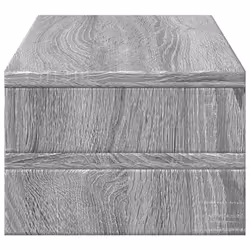vidaXL Monitor Stand Computer Stand Display Stand Grey Sonoma Engineered Wood - Additional view 4