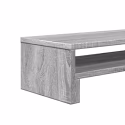 vidaXL Monitor Stand Computer Stand Display Stand Grey Sonoma Engineered Wood - Additional view 7
