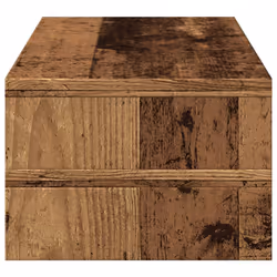 vidaXL Monitor Stand Computer Stand Display Stand Old Wood Engineered Wood - Additional view 4