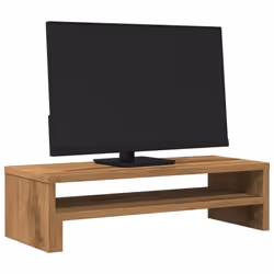 vidaXL Monitor Stand Computer Stand Display Stand Artisian Oak Engineered Wood