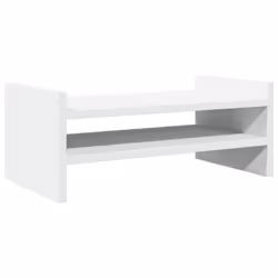 vidaXL Monitor Stand Computer Stand Display Stand Engineered Wood - white