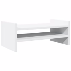 vidaXL Monitor Stand Computer Stand Display Stand Engineered Wood - white - Additional view 5