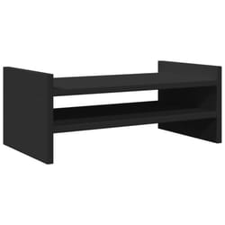 vidaXL Monitor Stand Computer Stand Display Stand Engineered Wood - black
