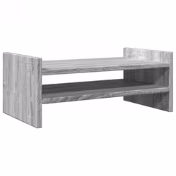 vidaXL Monitor Stand Computer Stand Display Stand Engineered Wood - grey sonoma - Additional view 5